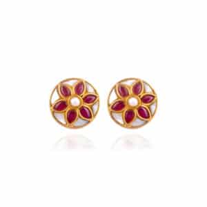 Lunar Floret Studs