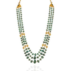 Emerald Bead Mala