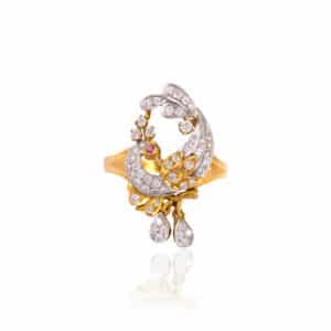 Classic Peacock Ring
