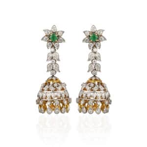 Verdant Versatility Jhumkas