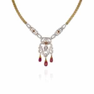 Regal Chandelier Necklace