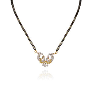 Classic Twin Peacock Mangalsutra