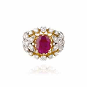 Regency Bloom Cocktail Ring
