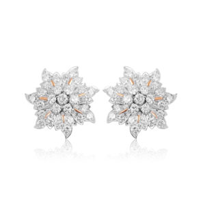 Sunflower Diamond Studs