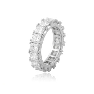 6 ctw Princess-Cut Diamond Eternity Band